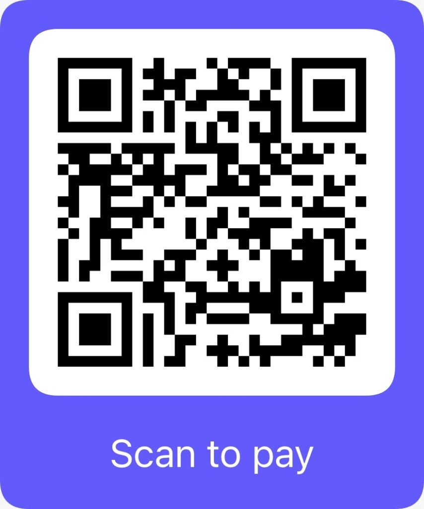 Scan to pay payment